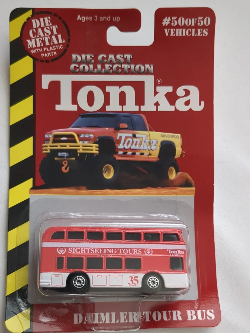 Maisto Tonka Daimler Tour Bus #50 Die Cast 1999